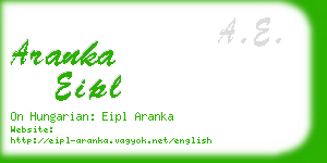 aranka eipl business card